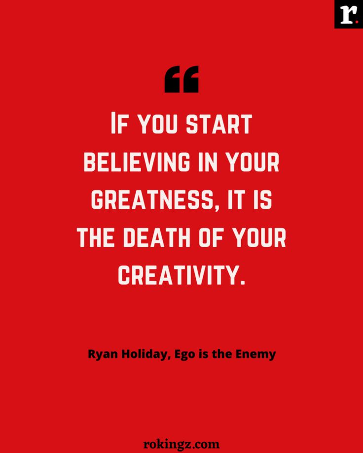 EGO IS THE ENEMY (RYAN HOLIDAY)